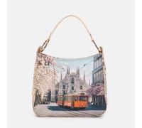 Ynot? Yes Bag Borsa Sacca Stampa Città Milan