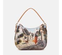 Ynot? Yes Bag Borsa Sacca Stampa Città Trulli Love