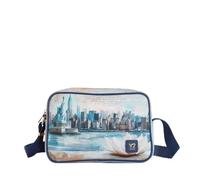YNOT? Yes Bag Borsa Shopping Medium Stampa Città