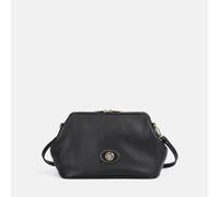 YNot Ynot? Borsa A Tracolla Happy In Pelle Sintetica Nero Borsa Clutch da donna