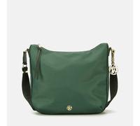 YNot Ynot? Borsa Hobo Donna Large Cloud In Tessuto Logato Verde Borsa Hobo da donna