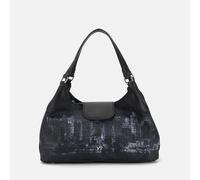 YNot Ynot? Borsa Shopping Grundge Nero da donna