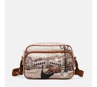 YNot Ynot? Borsa Tracolla Big Yes Bag Stampa Città Venice Postcard Borsa a Tracolla da donna