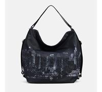 YNot Ynot? Borsa Zaino Grundge Nero Zaino da donna