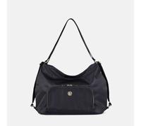 YNot Ynot? Borsa Zaino Medium Cloud In Tessuto Logato Nero Zaino da donna