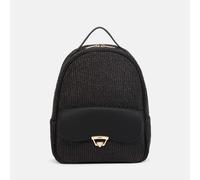 YNot Ynot? Malindi Zaino Donna Effetto Paglia Black Zaino da donna