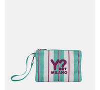 YNot Ynot? Mistral Pochette Mare Aqua Borsa Clutch da donna