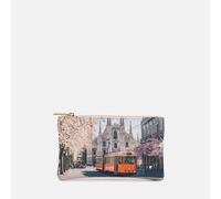 YNot Ynot? Yes Bag Beauty Case Medium Stampa Città Milan Borsa a Mano da donna