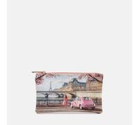 YNot Ynot? Yes Bag Beauty Case Medium Stampa Città Paris En Rose Borsa a Mano da donna