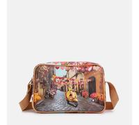 YNot Ynot? Yes Bag Borsa Shopping Medium Stampa Città Napoli Core Borsa a Tracolla da donna