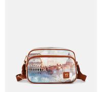 YNot Ynot? Yes Bag Borsa Tracolla Big Stampa Città Rome Lotus Borsa a Tracolla da donna