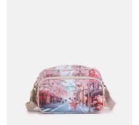 YNot Ynot? Yes Bag Borsa Tracolla Big Stampa Città Tokyo Sakura Borsa a Tracolla da donna