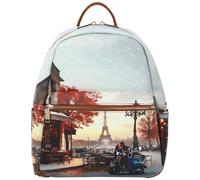 YNot zaino da donna backpack stampa KISSES FROM PARIS linea Yesbag art. YES380F6