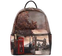 YNot zaino da donna backpack stampa LONDON BRIDGE linea Yesbag art. YES380F6