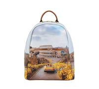 YNot Ynot? Yes Bag Zaino Stampa Città Sunshine Rome Zaino da donna