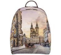 YNot zaino grande backpack stampa ASTRO CLOCK linea Yesbag art. YES601F6