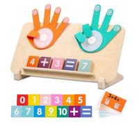 YNOUYRS Giocattoli a partire dai 4 anni, Montessori Giocattoli a partire dai 4 5 6 anni, con numeri educativi, preziosi giocattoli educativi matematici, sensoriali, giocattoli per bambini, regali di