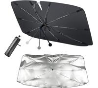 YNP Ombrello Parasole Auto Parabrezza Interno Anteriore - Modello 2025 Con Manic