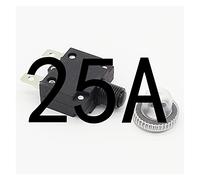 YNPPLGTJC Interruttore Automatico, Interruttore Termico, Protezione da sovraccarico, Pulsante 3A, 4A, 5A, 6A, 7A, 7, 8A, 10A, 15A, 18A, 20A, 25A, 30A, + Copertura Impermeabile(25a)