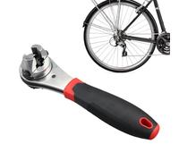 YNPQTDS A Cricchetto Con Bocca Aperta Regolabile | Attrezzo per Manutenzione Industriale - a Cricchetto Ergonomica con Impugnatura Antiscivolo per Riparazioni Viti 6-22mm