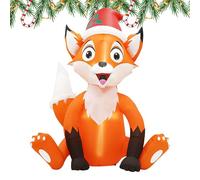 YNPQTDS Animali Gonfiabili da Esterno - 1.8 m Decorazione Gigante con LED,Decorazione Animale per Giardino Natalizio | Per Capodanno Uffici Scuola Appartamento Giardino Fattoria Patio