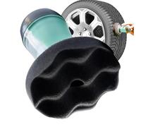 YNPQTDS Applicatore per la cura degli pneumatici 'auto, schiuma riutilizzabile per pneumatici, strumento antigoccia, per la cura del lavaggio a casa, riparazione, garage, officina, biancheria da