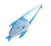 YNPQTDS Borsa per Conchiglie per Bambini | Design squalo a rete a maglie - Capiente e pieghevole per raccogliere conchiglie - per Famiglia Bambini Estate Vacanza Mare Piscina Viaggio