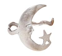 YNPQTDS Braccialetti da donna - Bracciale rigido con luna e stella, regolabile, gioiello celeste da indossare tutti i giorni, decorazione per compleanno, festa della mamma, San Valentino, matrimonio