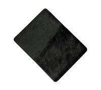 YNPQTDS Card Game Pad Professional Flannel Poker Card Deck Mat Big Poker Pad Close-up Magic Accessori per gli amanti del poker Mago (nero)