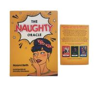 YNPQTDS Carte per oracoli a tarocchi | 44 pezzi per principianti | Tavola per divinazione portatile per feste life coaching spirituale