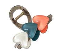 YNPQTDS Clip per artiglio per capelli, clip per mascella per capelli da donna - Artiglio a forcina a forma di cuore, per capelli Fermagli per capelli Mollette per capelli per eventi formali,
