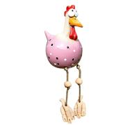 YNPQTDS Decorazione A form Di Gallina Paletto Da Giardino A form Di Gallina Figura Di Animale In Resina Paletto Da Giardino Ornamento Figura Decorativa Giardino Di Gallina Per Esterni
