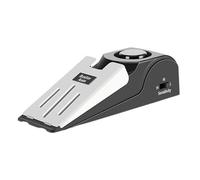 YNPQTDS Fermaporta in ABS 14 x 4,5 x 3,8 cm, portatile, a forma di , fermaporta di sicurezza, allarme 120 dB, , sensibilità regolabile, leggero, adatto per casa, hotel, rilevamento allarme