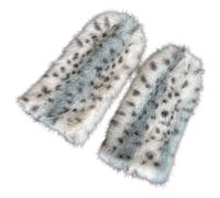YNPQTDS Gambali | Maniche Calde Stivali Con Stampa Leopardo - Stivali In Pelliccia Morbida E Calda - per Ragazze Adolescenti Donna Sorella Amica Attività All'aperto Shopping Incontri Viaggi