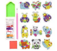 YNPQTDS Gem Art Per Adulti | Stickers Diamante 5D Arte Con Pietre - Accessori Mosaico Creativi Per Bambini Principianti Idee Regalo Compleanno Natale Halloween Feste
