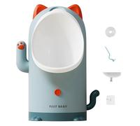 YNPQTDS Orinatoio per imparare a usare il vasino, orinatoi da parete, per bambini, simpatico addestratore di pipì, da montare a parete, per bambini