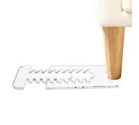 YNPQTDS per Divano | Protettore Per Mobili Antiscivolo Che Mantiene Lo Spazio Per Le Prese,Ferma Testiera Trasparente | Per Casa Soggiorno Camera Da Arredamento Divano Pavimento Angolo