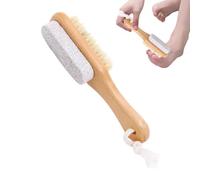 YNPQTDS Pietra pomice per piedi, scrubber per piedi in pomice, Scrubber per pomice a doppia funzione, Spazzola per piedi per doccia, pietra pomice per piedi, rimozione della pelle secca, talloni