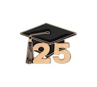 YNPQTDS Pin di chiusura | Distintivo di laurea - Spilla da risvolto smaltata con nappe Design come gioiello per l'inizio della scuola, festa di laurea