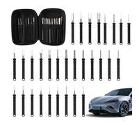 YNPQTDS Rimozione di spilli | 30 pezzi robusti auto - Strumento per la rimozione della spina elettrica | Per auto moto cablaggio motore ventola audio dispositivi domestici industria