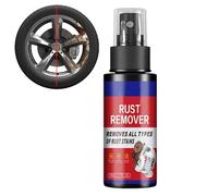 YNPQTDS Spray Antiruggine per Metalli,Spray Detergente Sgrassatore per Metalli | Pulitore Macchie Ferro Cura Lucidatura per Attrezzi Catene Veicoli Motocicli