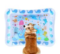 YNPQTDS Tappetino Sensoriale Ad Acqua | Letto Ad Acqua Pieghevole Per Cani - Cuscino Gonfiabile Rinforzato Per Dormire Tutte Le Età Clima Caldo Interni Esterni Viaggio Famiglia Soggiorno Camera Da