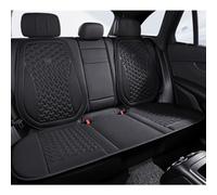 YNQP Coprisedile Auto Estivo 3D Traspirante in Seta di Ghiaccio Cuscino per Sedile, per Jeep Renegade 2016-2025 Accessori Auto,Black-Back SetX1