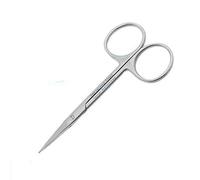 Ynr Acciaio Inox Forbici per Unghie Manicure Pedicure Attrezzi Cuticole Cutting & Nail Art Accessori Professionali - 10CM Cuticle Scissors Curved