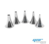YNR Hartmann Ear Specula Cannula Ent Diagnostico Medico Equipment 3,4,5 Set