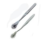 YNR Test sensoriale neurologico diagnostico medico di Wartenberg 1 - 10 fila di stimolatore girandola argento (7 file)