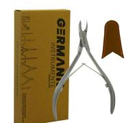 YNR Tronchesino professionale per cuticole, per manicure e pedicure, con lama da 3 mm, taglio di precisione, design ergonomico, strumenti di bellezza e cura delle unghie da 10,7 cm