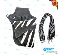 YNR Zebra Parrucchieri Bustina Forbici Fondina Custodia Portafoglio