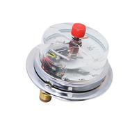 YNXC-100ZT Manometro 'olio con banda assiale laterale con aiuto magnetico Misuratore di pressione antiurto(Vacuum -0.1-0.15)