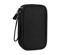 YNYCIPZ Borse organizer per cavi,Custodia per cavo dati, alimentatore mobile, custodia per cavo di ricarica, custodia digitale, unità flash USB, disco rigido per cuffie (doppio strato)